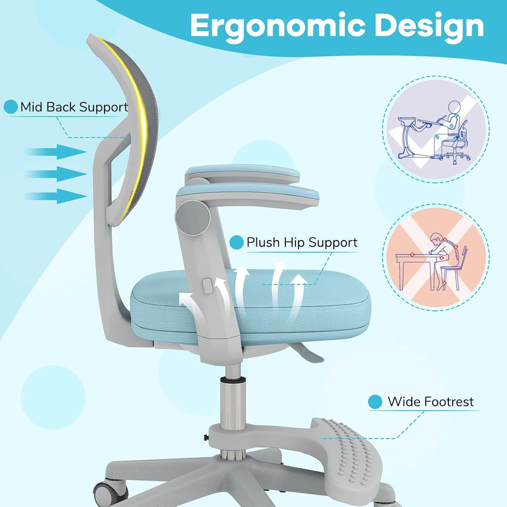 Adjustable Kids Ergonomic Desk Chair