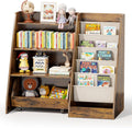 4 Tier Drawer Kids Toy Bookshelf