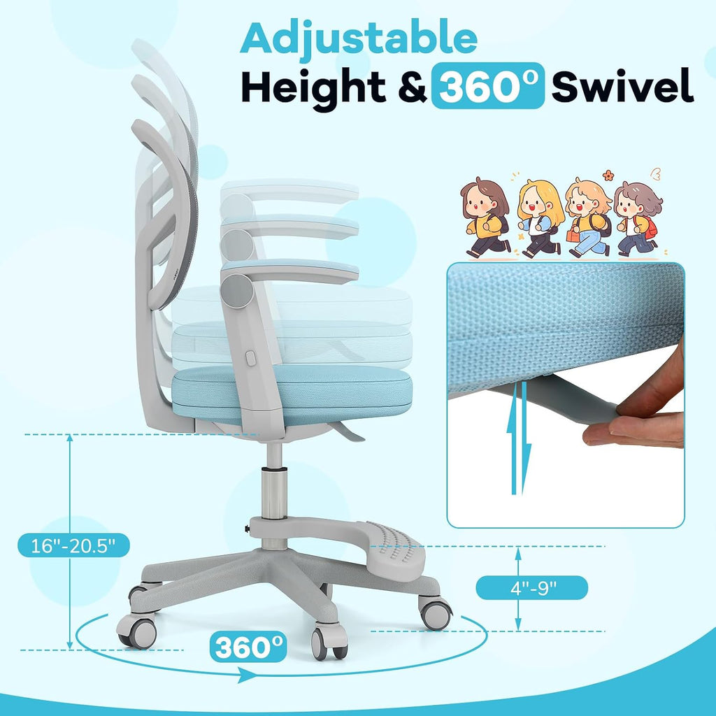 Adjustable Kids Ergonomic Desk Chair