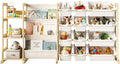12 Bin Kids Book Toy Storage Rack