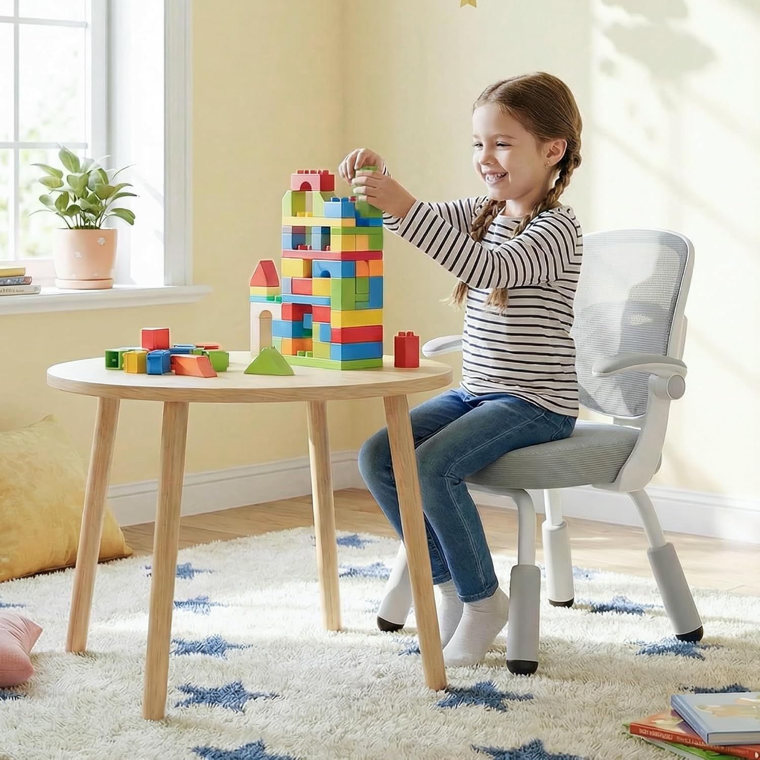 Ergonomic Support Kids Study Chair