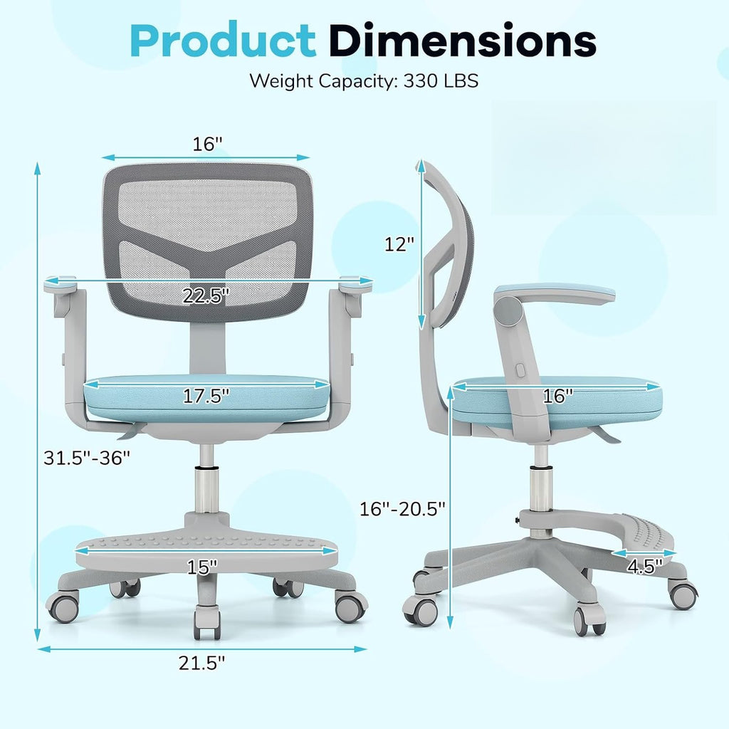 Adjustable Kids Ergonomic Desk Chair